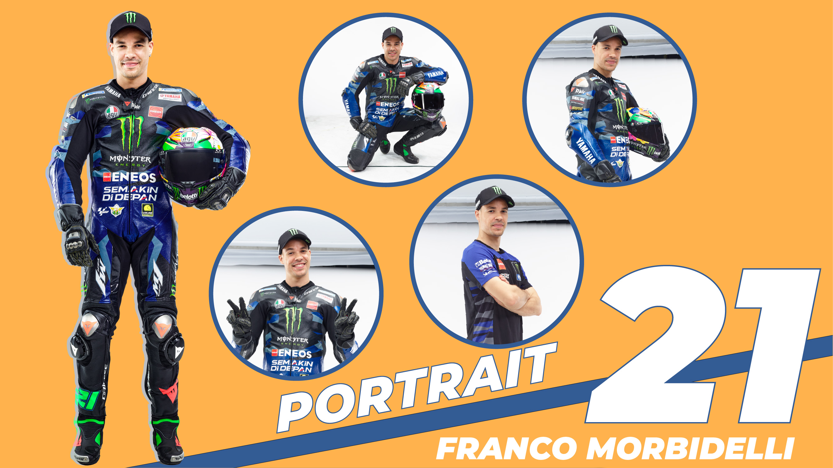Portrait Yamaha Motor GP's Racer