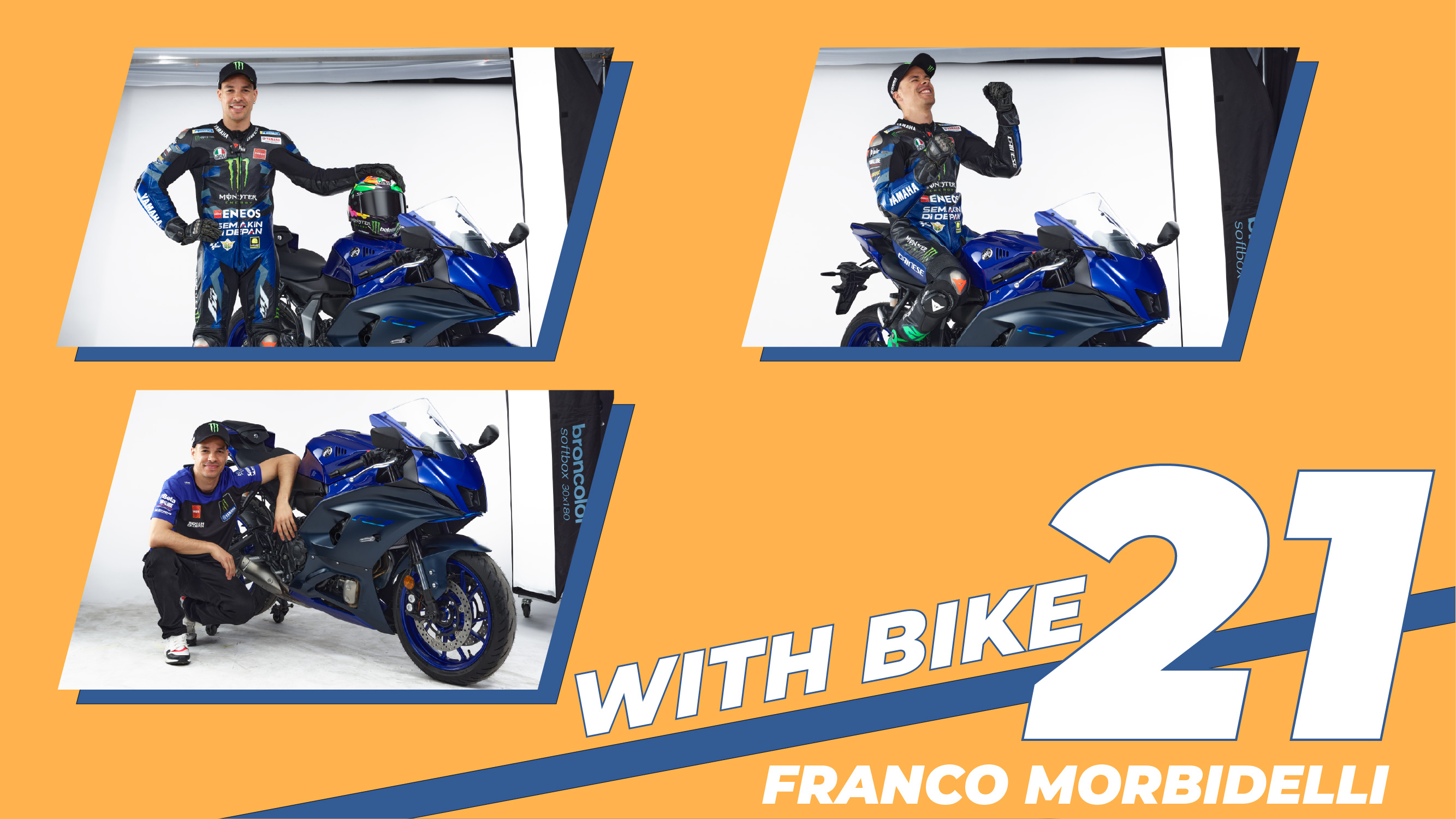 Portrait Yamaha Motor GP's Racer